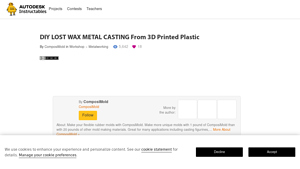 ComposiMold - DIY Lost Wax Metal Casting Kit