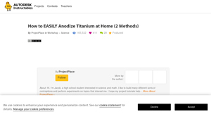 Instructables - Chemical Cell Kit