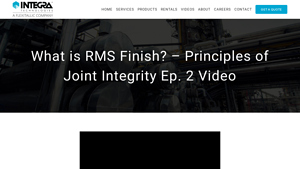 Integrate Technologies - RMS Finish Specifications