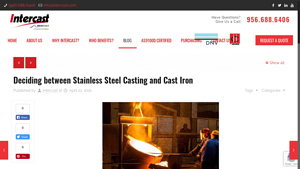 Intercast - Stainless Steel and Cast Iron Solutions