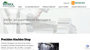 Intrex Aerospace - High-Precision Machined Components