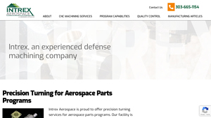 Intrex Aerospace - Precision Turning Services