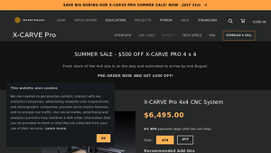 Inventables - X-Carve Pro 4x4 CNC Machine