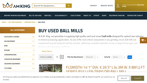 A.M. King - Ball Mills