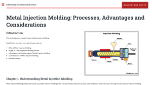 IQS Directory - Metal Injection Molding (MIM)