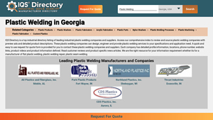 IQS Directory - Plastic Welding Services & Custom Components