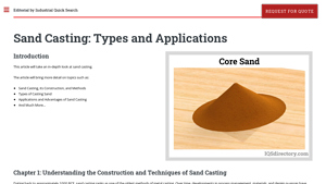 IQS Directory - Sand Casting Essentials