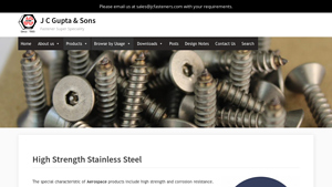 JC Fasteners - High Strength Aerospace Fasteners
