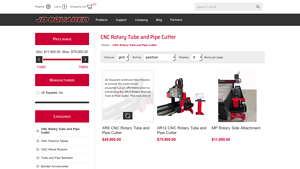 JD2 - XR6 CNC Rotary Tube and Pipe Cutter