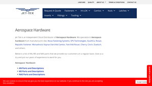Jet-Tek - Aerospace Fasteners and Components