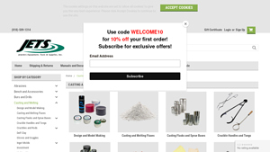 Jets Inc - Casting and Melting Products