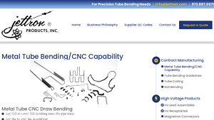 Jettron - Metal Tube Bending Services