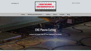J Haas Welding - CNC Plasma Cutting Solutions