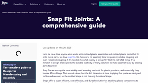 Jiga - Snap Fit Joints