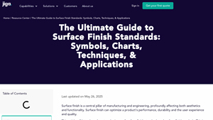 Jiga - Surface Finish Solutions