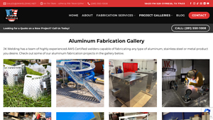 JK Welding - Aluminum Fabrication Services
