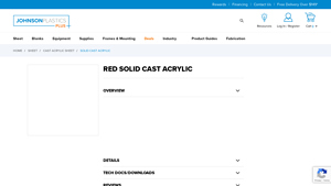 JP Plus - Solid Cast Acrylic Sheets