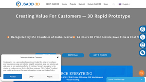 JSADD 3D - Comprehensive 3D Printing Services