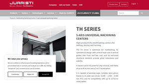 Juaristi - TH Series 5-Axis Machining Centers