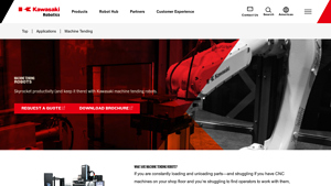 Kawasaki - Machine Tending Robots