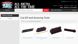 KBC Tools - Cut-Off and Grooving Tools