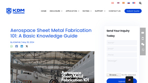 KDM Fab - Aerospace Sheet Metal Fabrication