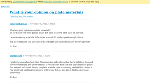 KeebTalk - Key Plate Materials