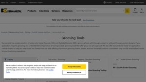 Kennametal - Grooving Tools