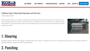 KGS Steel - Metal Fabrication Services