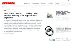 Kindle Tech - DLC Coating Insights
