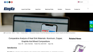 King Katech - Heat Sink Materials