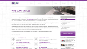 KLH Industries - Precision Wire EDM Services