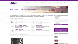 KLH Industries - Precision CNC Surface Grinding