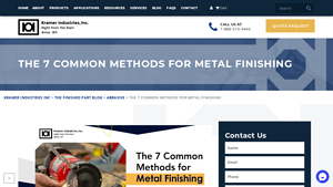Kramer Industries - Metal Finishing Solutions