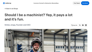 LaborUp - Precision Machining Solutions