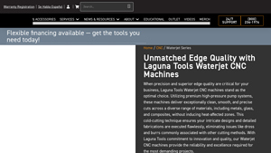 Laguna Tools - CNC Water Jet Cutters