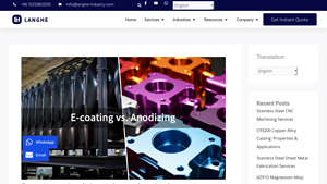 Langhe Industry - E-Coating Solutions