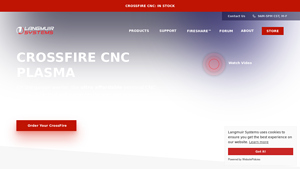 Langmuir Systems - CrossFire Personal CNC Plasma