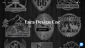 LaraDesignCnc - Optimized DXF SVG Vector Files
