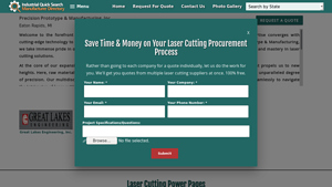 Precision Prototype & Manufacturing - Advanced Laser Cutting Solutions