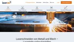 LaserOn - Laser-Cut Metal Parts