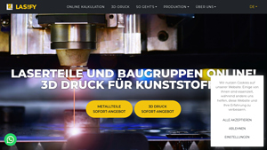 LASIFY - Online Laser Parts & 3D Printing Services