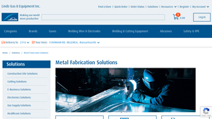 Linde Gas - Metal Fabrication Solutions