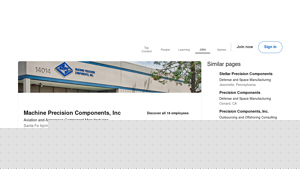 LinkedIn - Precision Machine Products