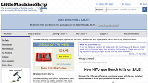 LittleMachineShop - Mini Lathes & Mills
