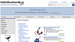 LittleMachineShop - CNC Machines
