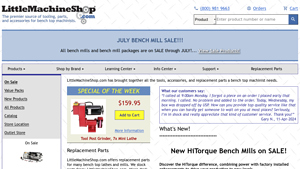 LittleMachineShop - Precision Tools & Parts