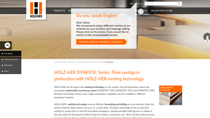 HOLZ-HER - DYNESTIC Series CNC Machines