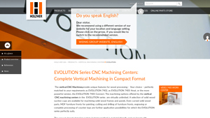 Holz-Her - EVOLUTION Series CNC Machining Centers