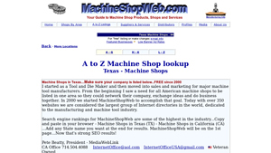 Machineshopweb - Texas Machine Shops Directory